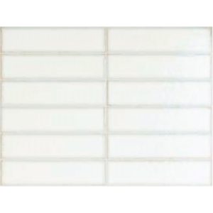 Tetris 2″x8″ – White Matte